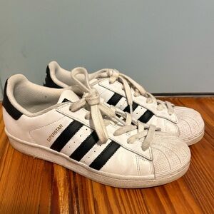 adidas Originals Superstar II Beams JR4422 Cloud White Core Black Gold Metallic